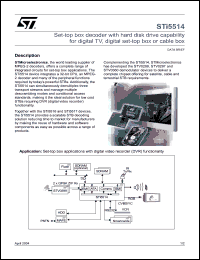 Click here to download STi5514-Mboard Datasheet