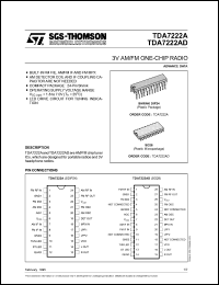 Click here to download TDA7222AD Datasheet
