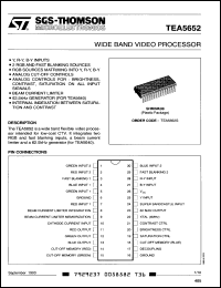 Click here to download TEA5652 Datasheet