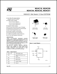 Click here to download M24C01-BN3 Datasheet