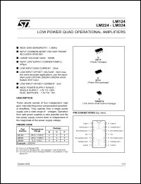 Click here to download LM124P Datasheet