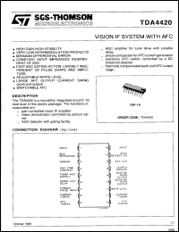 Click here to download TDA4420 Datasheet