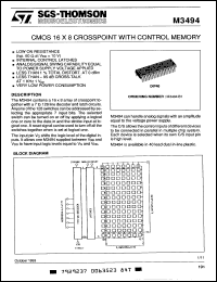 Click here to download M3494 Datasheet