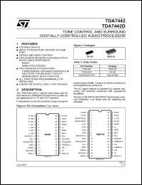 Click here to download TDA7442D013TR Datasheet