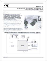 Click here to download DTTI5516XWC Datasheet