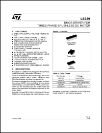 Click here to download L6229DTR Datasheet