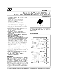 Click here to download LNBH221 Datasheet