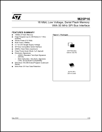 Click here to download M25P16 Datasheet