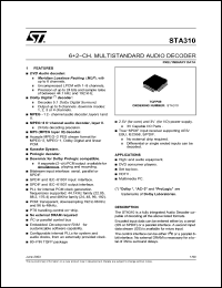 Click here to download STA310 Datasheet