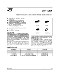 Click here to download STP16C596MTR Datasheet