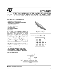 Click here to download STPAC02F1 Datasheet