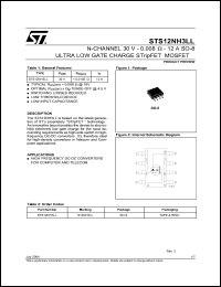 Click here to download STS12NH3 Datasheet