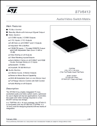 Click here to download STV6413DT Datasheet