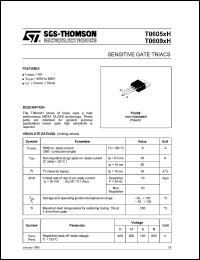 Click here to download T0605 Datasheet