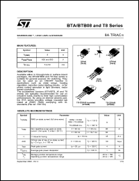 Click here to download T8A35-600H Datasheet