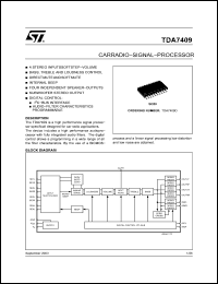 Click here to download TDA7409D Datasheet