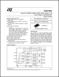 Click here to download TDA7565 Datasheet