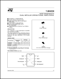 Click here to download TJM4558I Datasheet