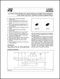 Click here to download LD2981CU25TR Datasheet