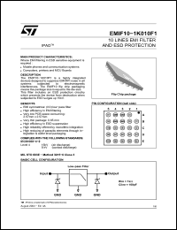 Click here to download EMIF10-1K010F1 Datasheet