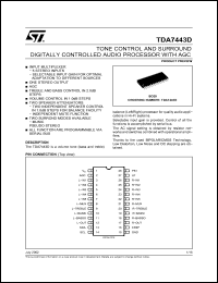 Click here to download TDA7443D Datasheet