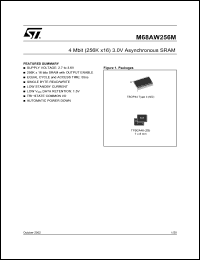 Click here to download M68AW256 Datasheet
