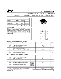 Click here to download STS3DPFS40 Datasheet
