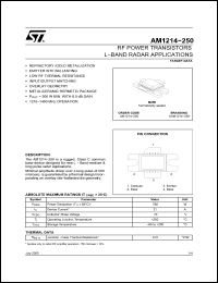 Click here to download AM1214-250 Datasheet