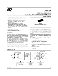 Click here to download LIS2L01 Datasheet