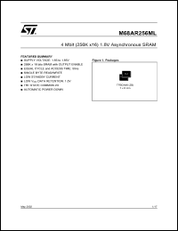 Click here to download M68AR256ML Datasheet