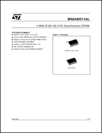 Click here to download M68AW511 Datasheet
