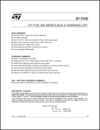 Click here to download STFIVE408 Datasheet