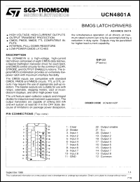 Click here to download UCN4801 Datasheet