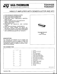 Click here to download TDA4426 Datasheet