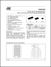 Click here to download 74AC245M Datasheet