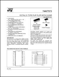 Click here to download 74ACT273MTR Datasheet