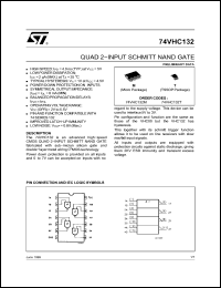 Click here to download 74VHC132T Datasheet