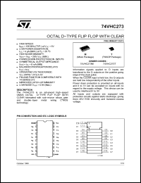 Click here to download 74VHC273M Datasheet