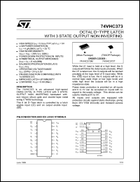 Click here to download 74VHC373T Datasheet