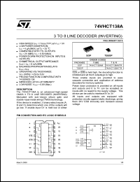 Click here to download 74VHCT138ATTR Datasheet