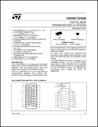 Click here to download 74VHCT245AM Datasheet