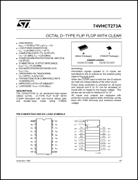 Click here to download 74VHCT273AM Datasheet