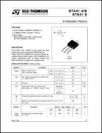 Click here to download BTA41-400 Datasheet