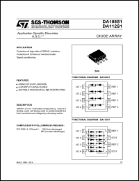 Click here to download DA112S Datasheet