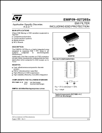 Click here to download EMIF09-02726SX Datasheet