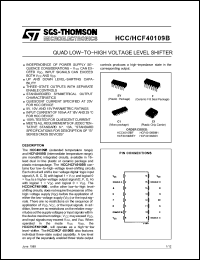 Click here to download HCF40109BM1 Datasheet