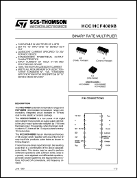 Click here to download HCF4089BEY Datasheet