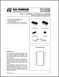 Click here to download HCF4529BEY Datasheet