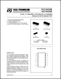 Click here to download HCF4529BM1 Datasheet