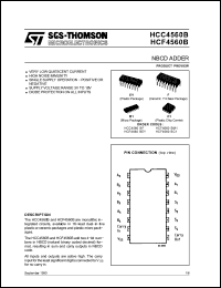 Click here to download HCF4560BEY Datasheet